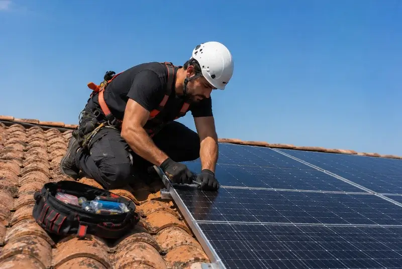 Maintenance et monitoring de panneaux solaires à Toufflers