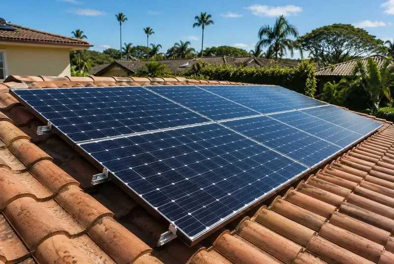 Installation de panneaux solaires à Toufflers
